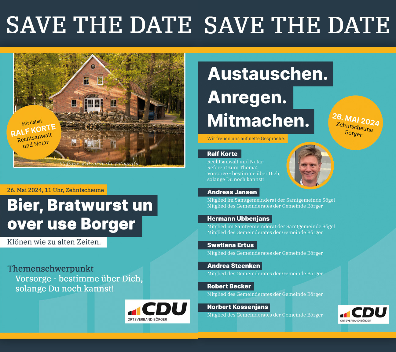 Flyer zur Veranstaltung